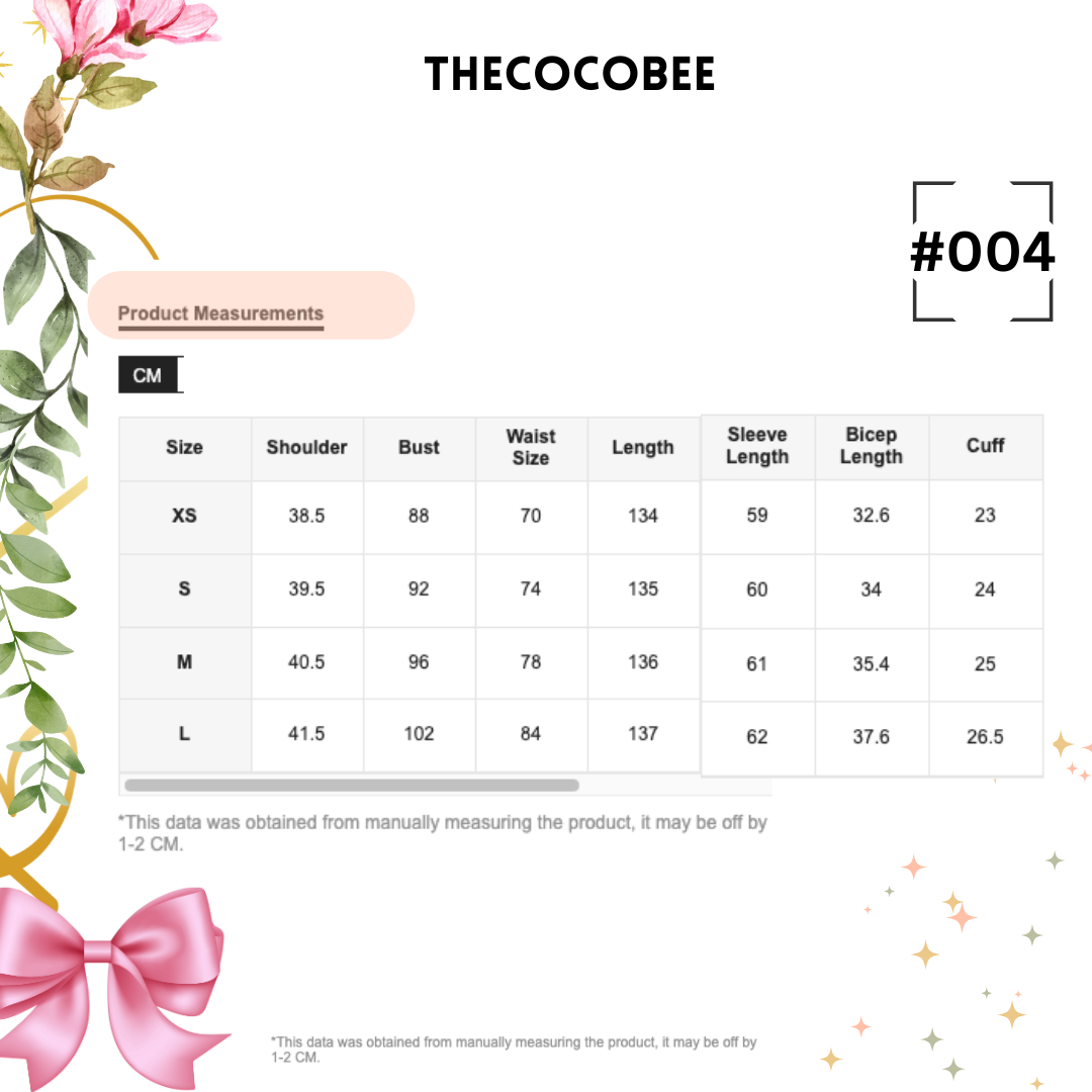 #004 Collared Long Sleeve A-Line Dress Spring/Winter Look Apricot