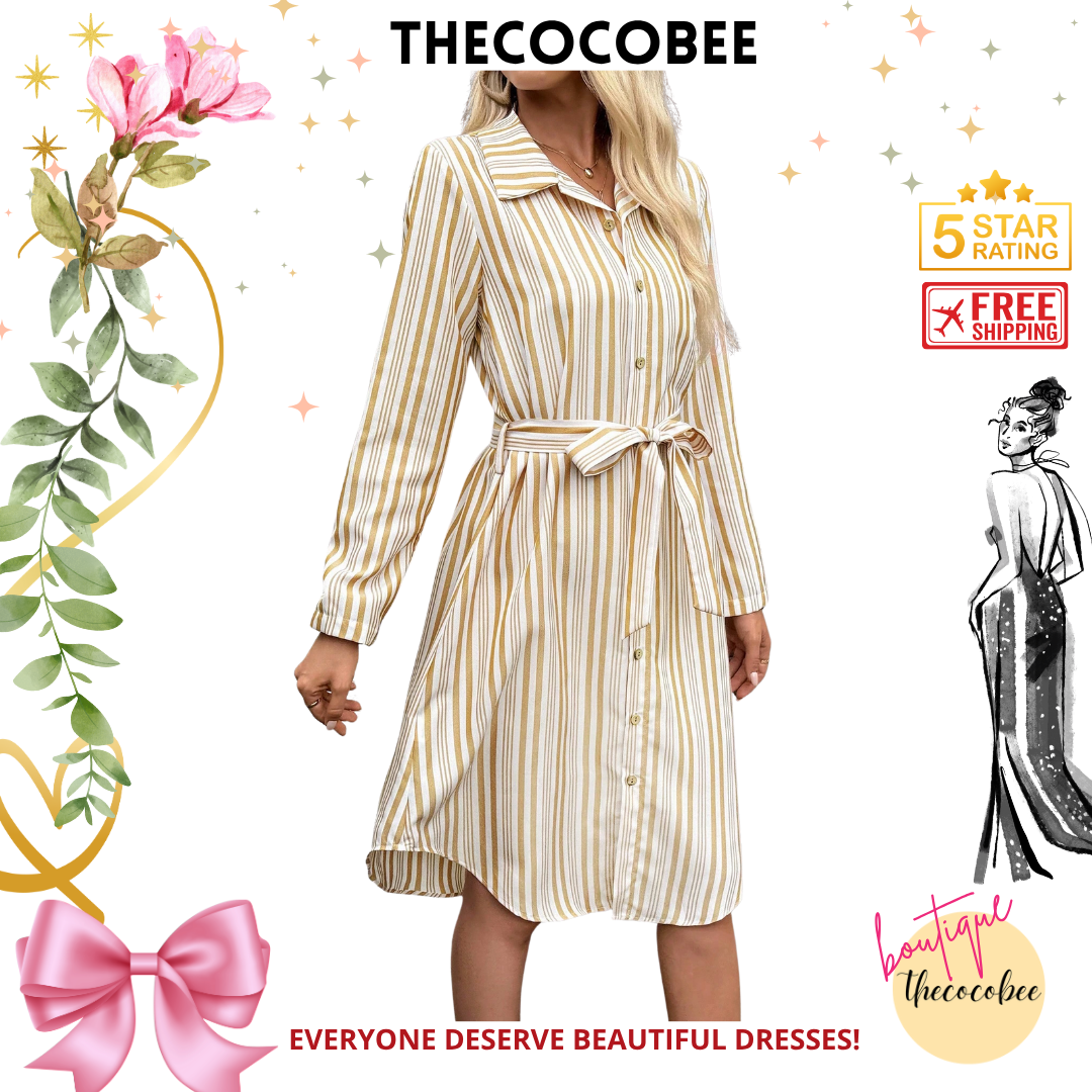 #162 Multicolor Long Sleeve Dresses For Women