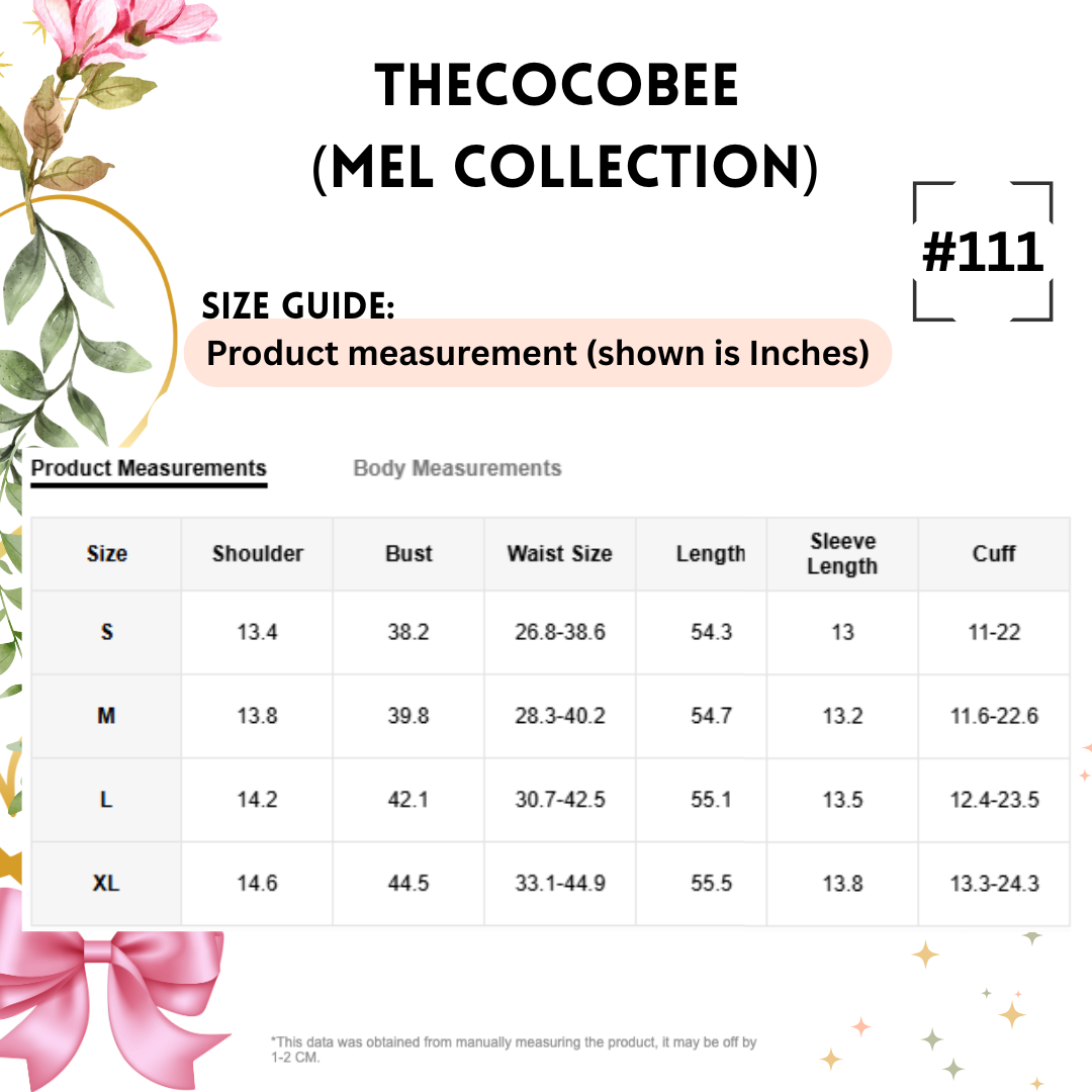 #111 Black Elegant Stand Collar Single-Breasted Cinched Waist Puff Sleeve Solid Color Dress For Women