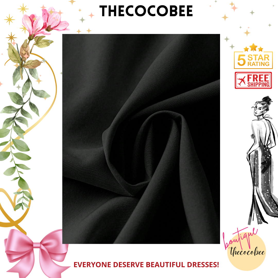 #161 Black Roll-Up Sleeve Button-Front Shirt Dress