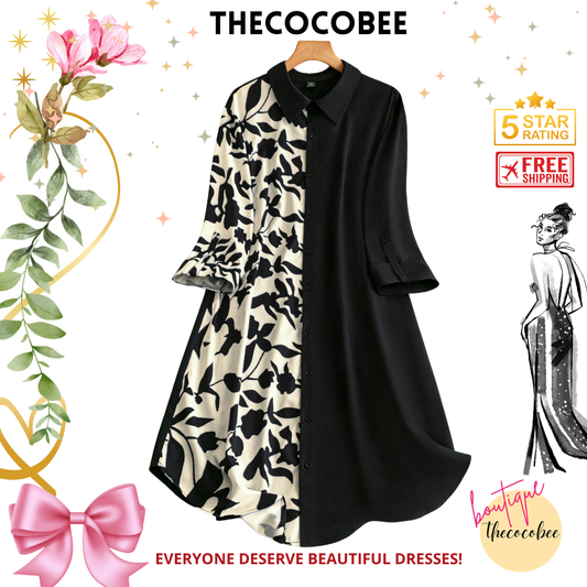 #163 Multicolor Woven Printed Casual Holiday Dress